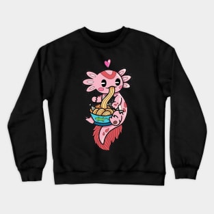 Axolotl Ramen Crewneck Sweatshirt